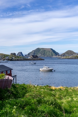 The fishing village Gjesvær 