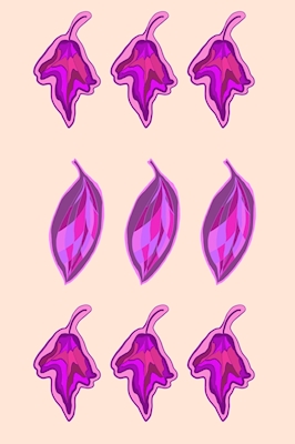Chute violette