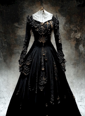 Gotycki strój