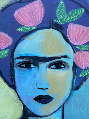 Frida føler seg blå
