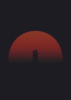 Bacio al tramonto 