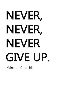 Niemals niemals aufgeben
