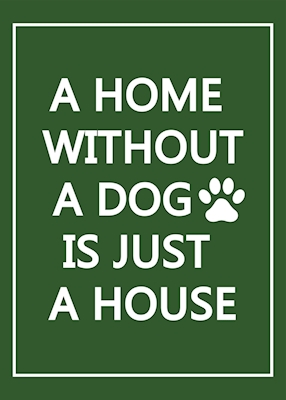 Hund Hjem Plakat