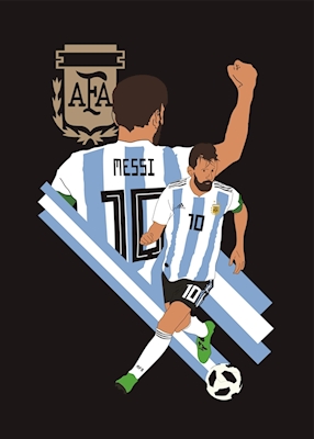 Plakat Lionela Messiego