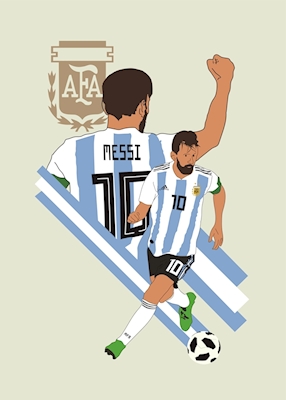 Lionel Messi Affiche