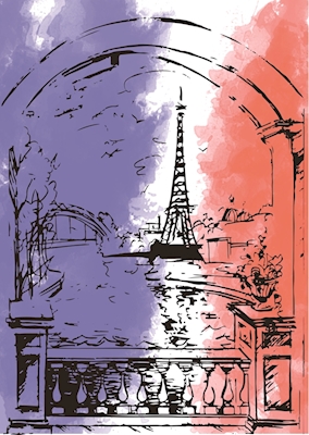 Parijs Poster