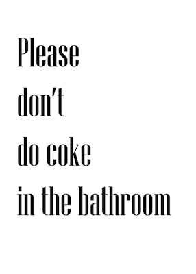Bathroom Poster