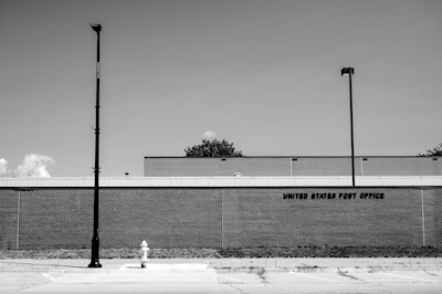 United States Post Office - BW