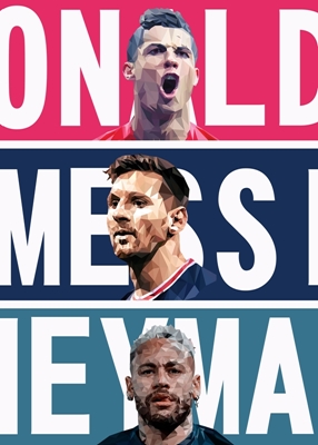 Ronaldox Messi x Neymar