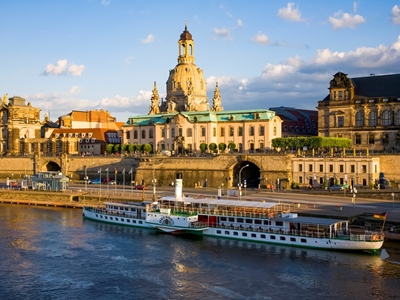 Dresden com a Frauenkirche