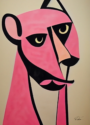 Ein Panther x Picasso