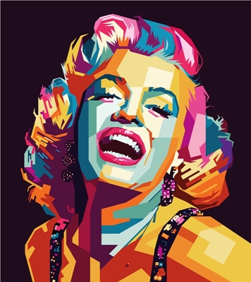 Marilyn Monroe Style WPAP 