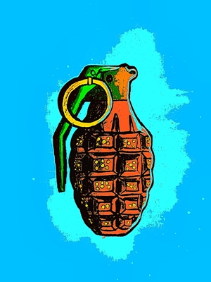 Pop Art: Pop Art della bomba a mano