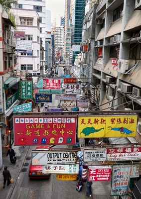 Gatorna i Hong Kong