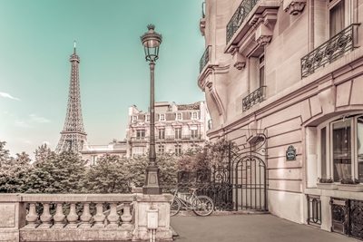 Fascino vintage di Parigi 