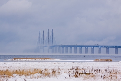 Oresund - Winter bridge 