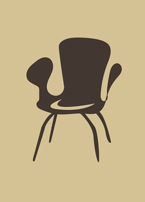 Plakat krzesła