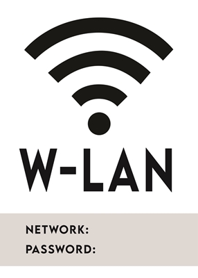 Affiche Wi-Fi 