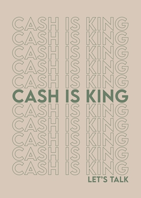 Plakát Cash is King