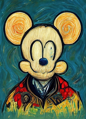 Mickey x van Gogh
