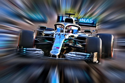 Lewis Hamilton - Silberpfeil