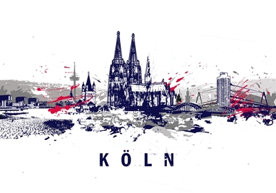 Kölnin siluetti 2