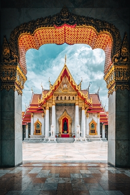 Marmor tempel Thailand