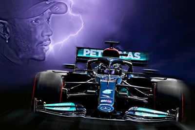 Lewis Hamilton e la Mercedes F1