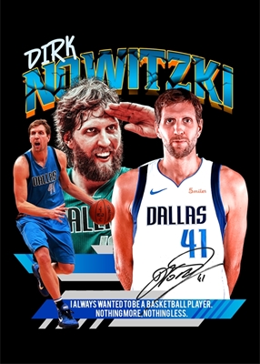 Dirk Nowitzki Poster