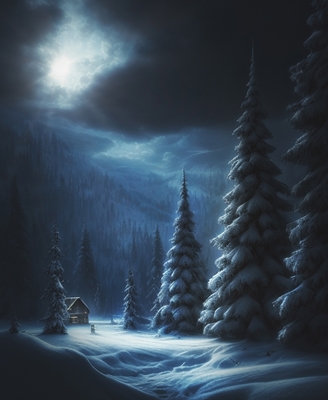 Magical winter wonderland