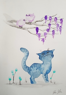Sininen kissa