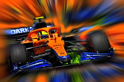 La McLaren F1 di Lando