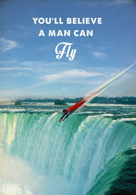 Du vil tro at en mann kan fly