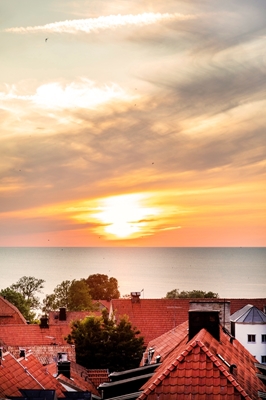 Visby sunset