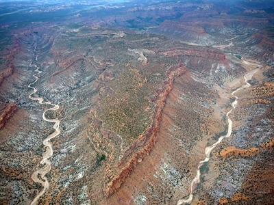 Grand Canyon Pohled z ptačí perspektivy 2