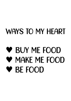 Ways to my heart