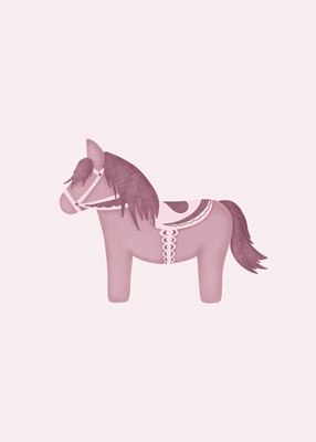 Dala-pony Pink