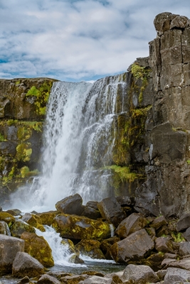 Watervallen in IJsland