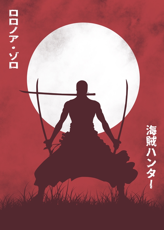 Roronoa Zoro posters & prints by Tuba Art - Printler