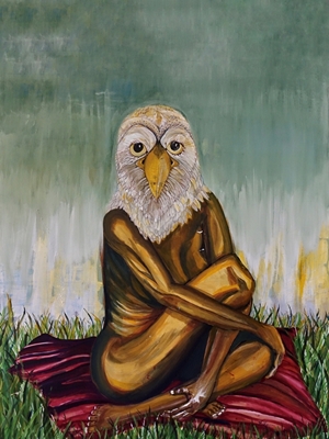 Pintura - Criaturas Pájaro
