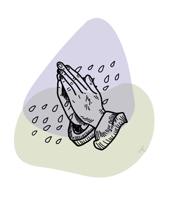 Ruce v modlitbě