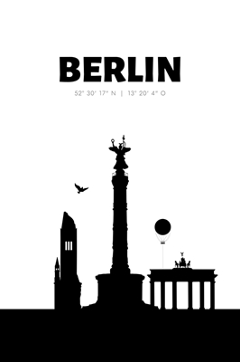 Berlijn Silhouet