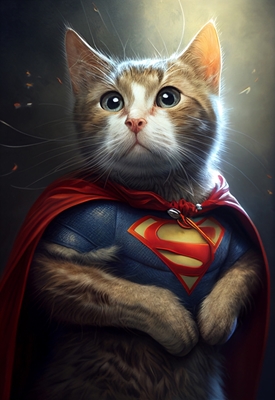 Superman-Katze 