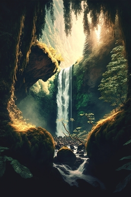 A Cachoeira Escondida