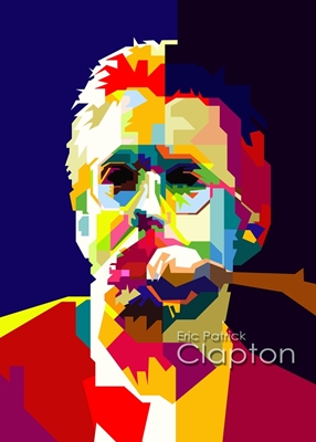 Eric Clapton Arte Pop WPAP