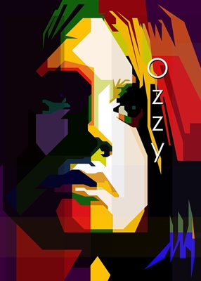 Ozzy Osbourne Pop Art WPAP