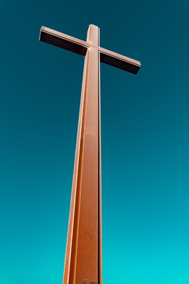 cruz grande en color
