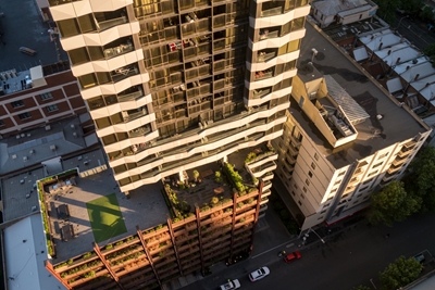 Wohnhaus von oben - Melbourne