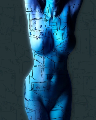 Blue torso
