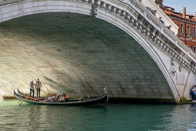 Rialto-Brücke a Venedig